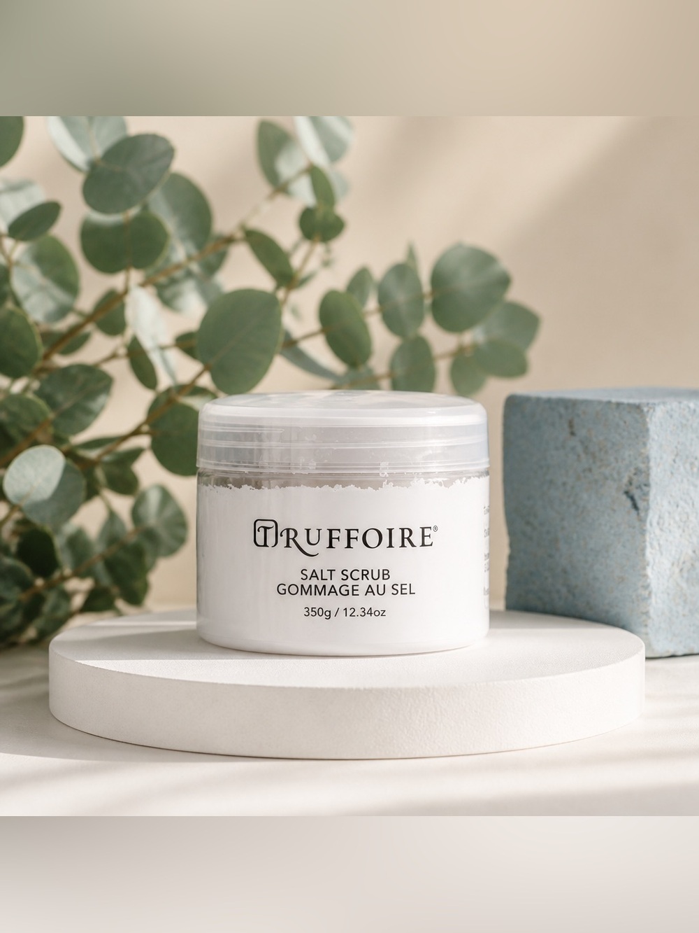 TruFoire Salt Scrub - White Jar
